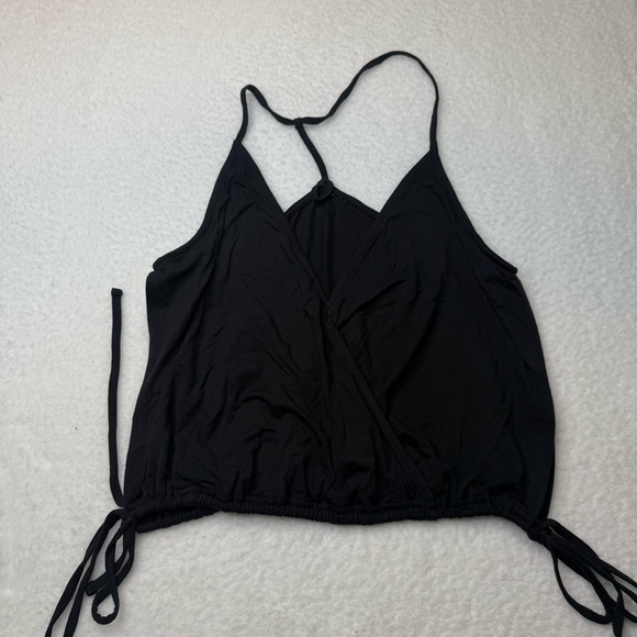 ALO Yoga Tops - ALO Women’s Black V-Neck Tank Top sz S Breathable Summer Casual Outdoor